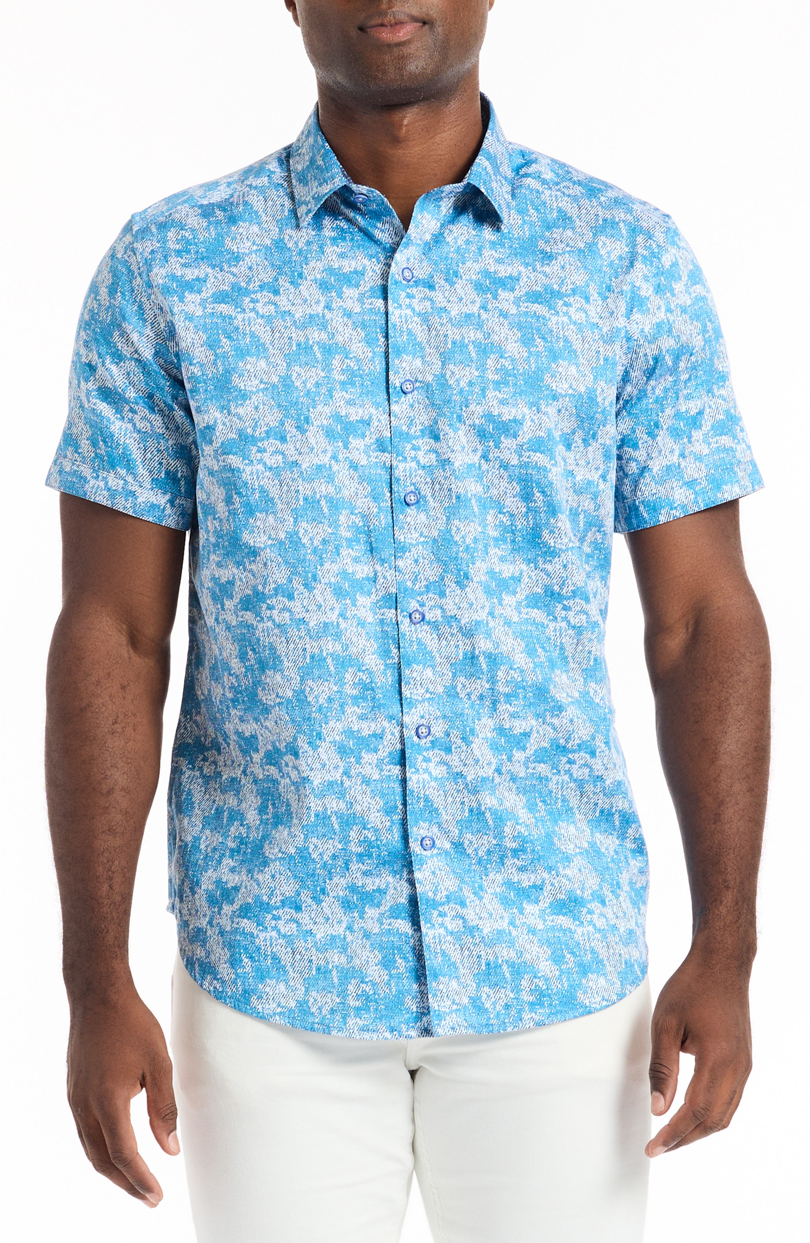 Robert Graham Short Sleeve Button-Up Shirt