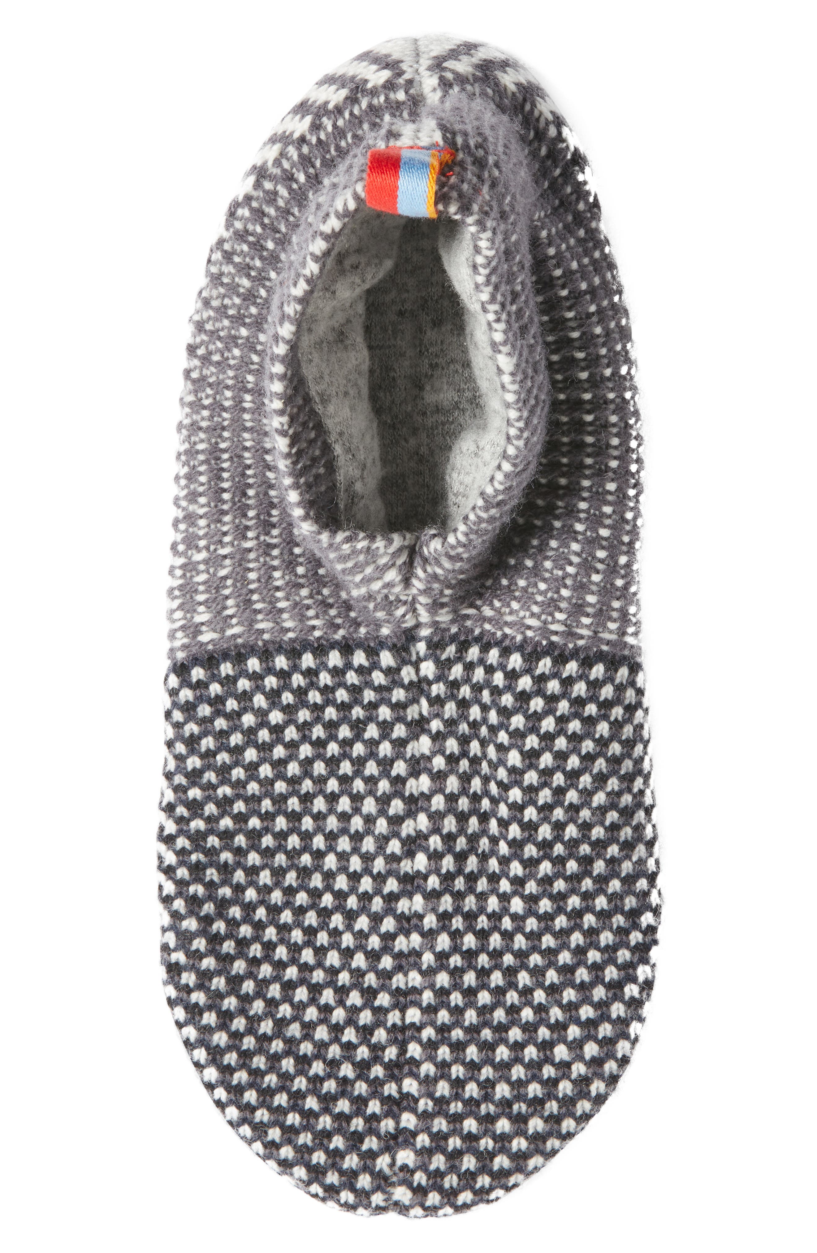 Bombas Jacquard Knit Gripper Slippers, Alternate, color, 