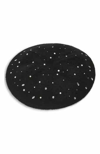 KARL LAGERFELD PARIS Scattered Crystal Beret