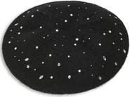 KARL LAGERFELD PARIS Scattered Crystal Beret