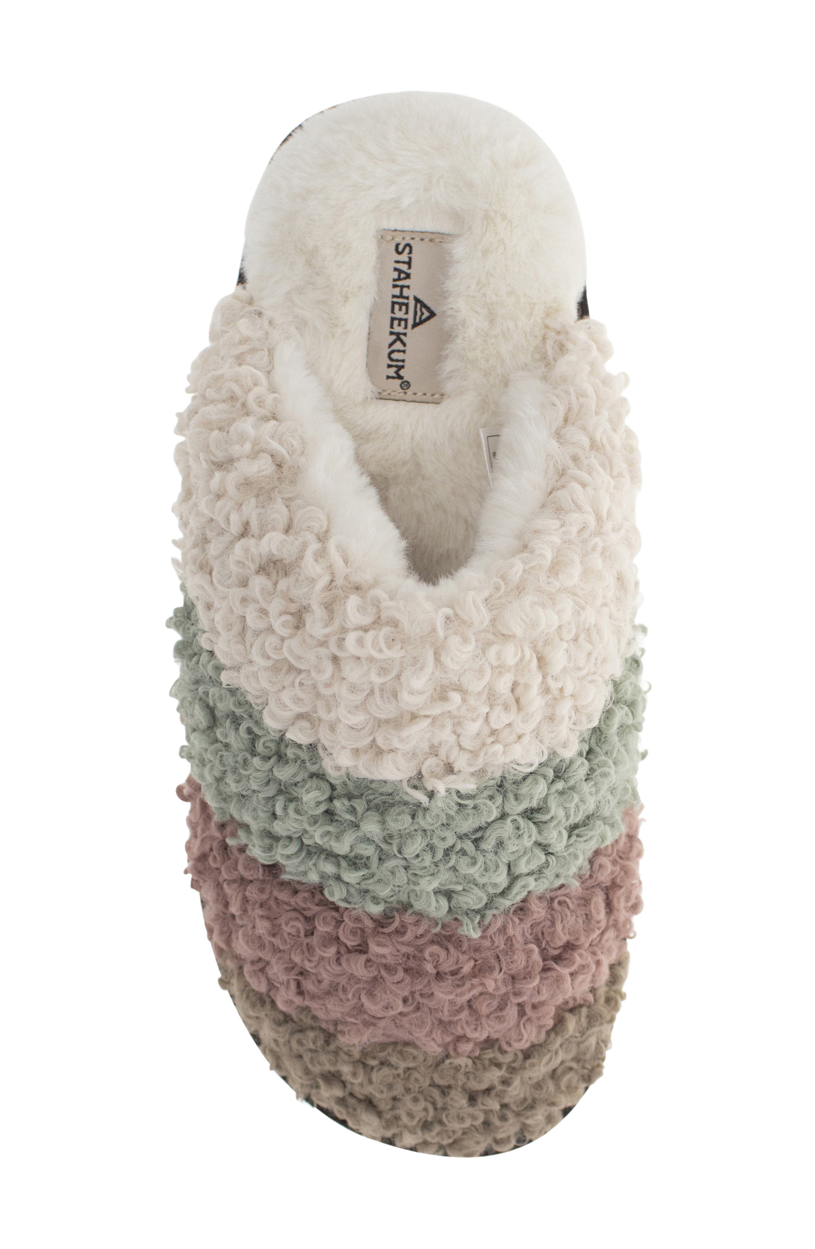 Clemson Slipper, Alternate, color, NATURAL MULTI