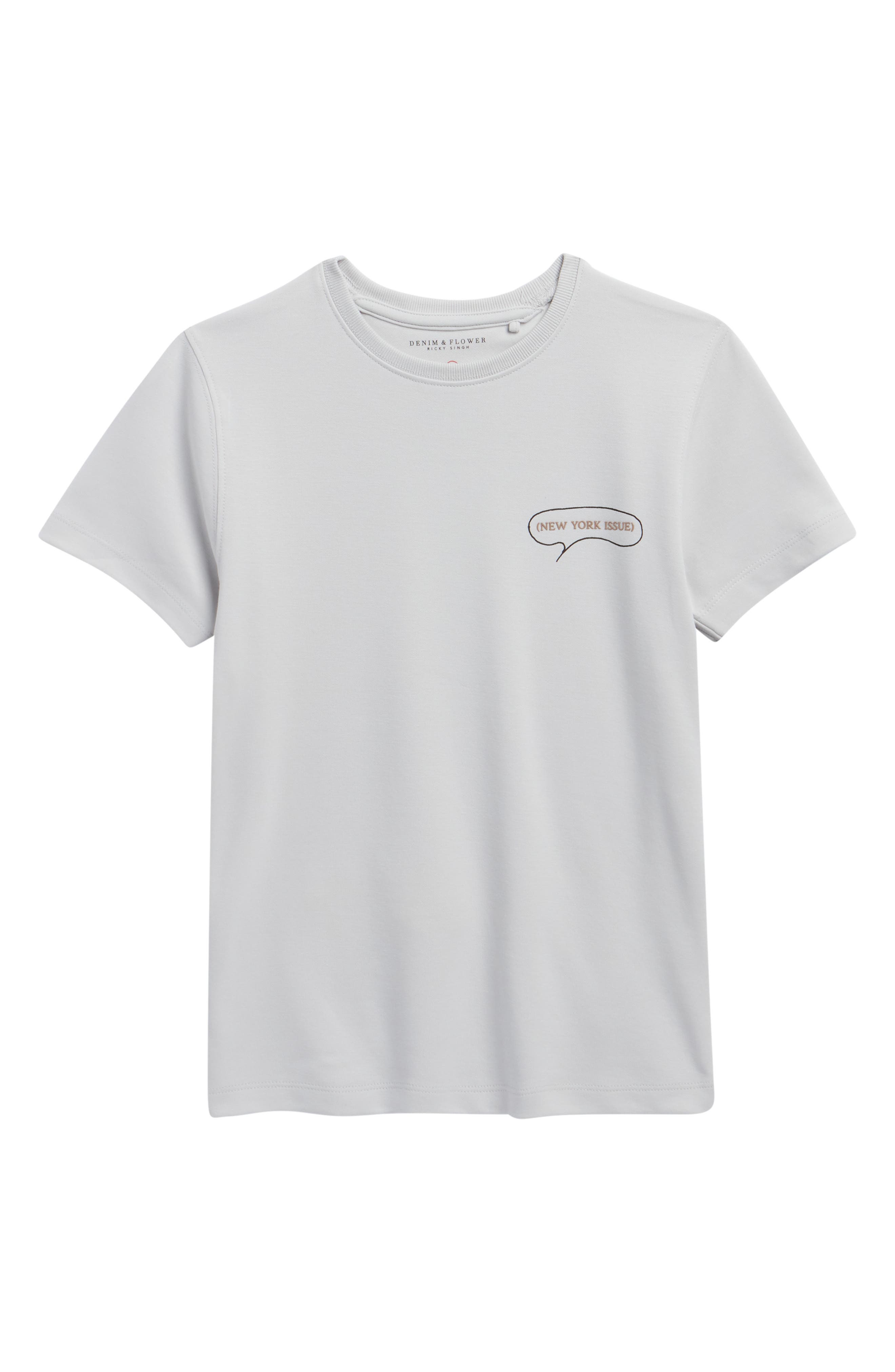 DENIM AND FLOWER Kids' New York Graphic T-Shirt