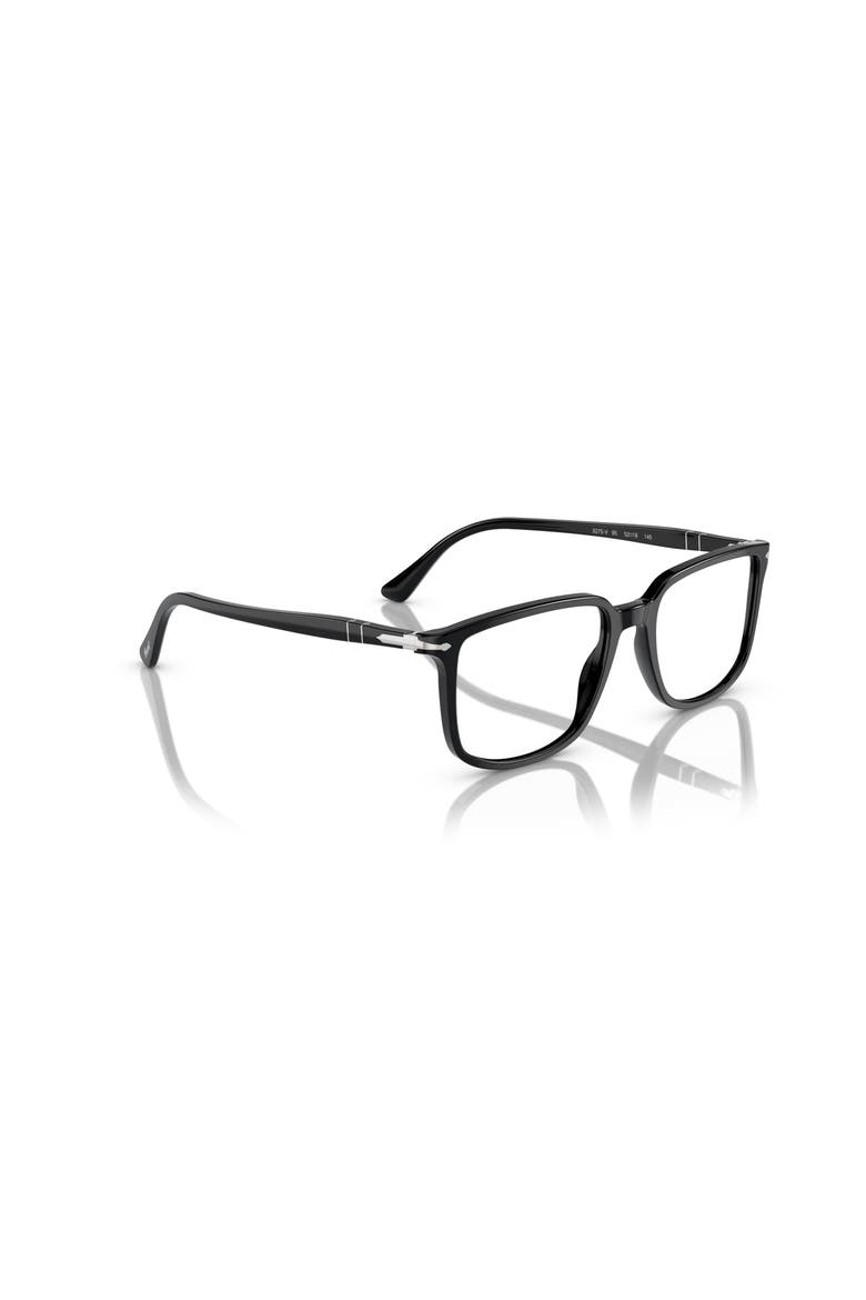 52mm Rectangle optical glasses, Alternate, color, Black