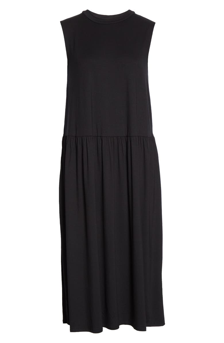 Eileen Fisher Drop Waist Sleeveless Dress, Alternate, color,
