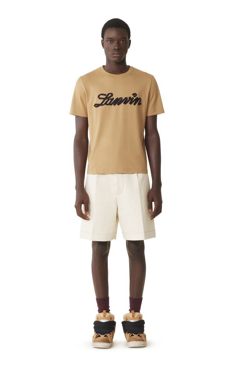 Ribbon T-Shirt, Main, color, Camel