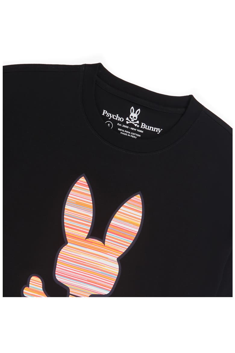 Newell Bunny Cotton Graphic Tee, Alternate, color, BLACK