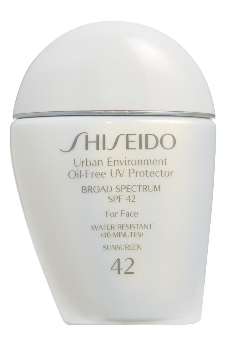 Shiseido Urban Environment Oil-Free UV Protector SPF 42 Sunscreen, Main, color, 
