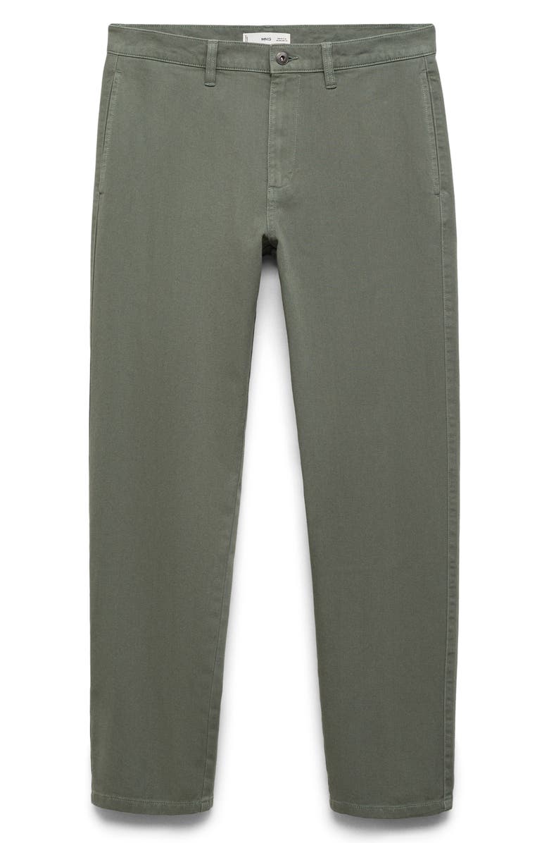 MANGO Regular Fit Jeans, Alternate, color, Medium Green