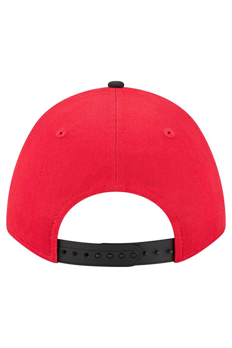 Men's New Era  Red Kansas City Chiefs  Arch COOLERA 9FORTY A-Frame M-Crown Adjustable Hat, Alternate, color, Red