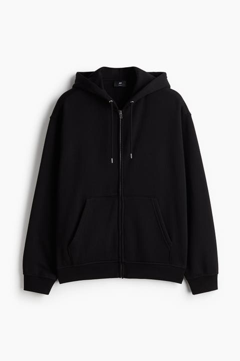 Loose  Fit Zip-through Hoodie