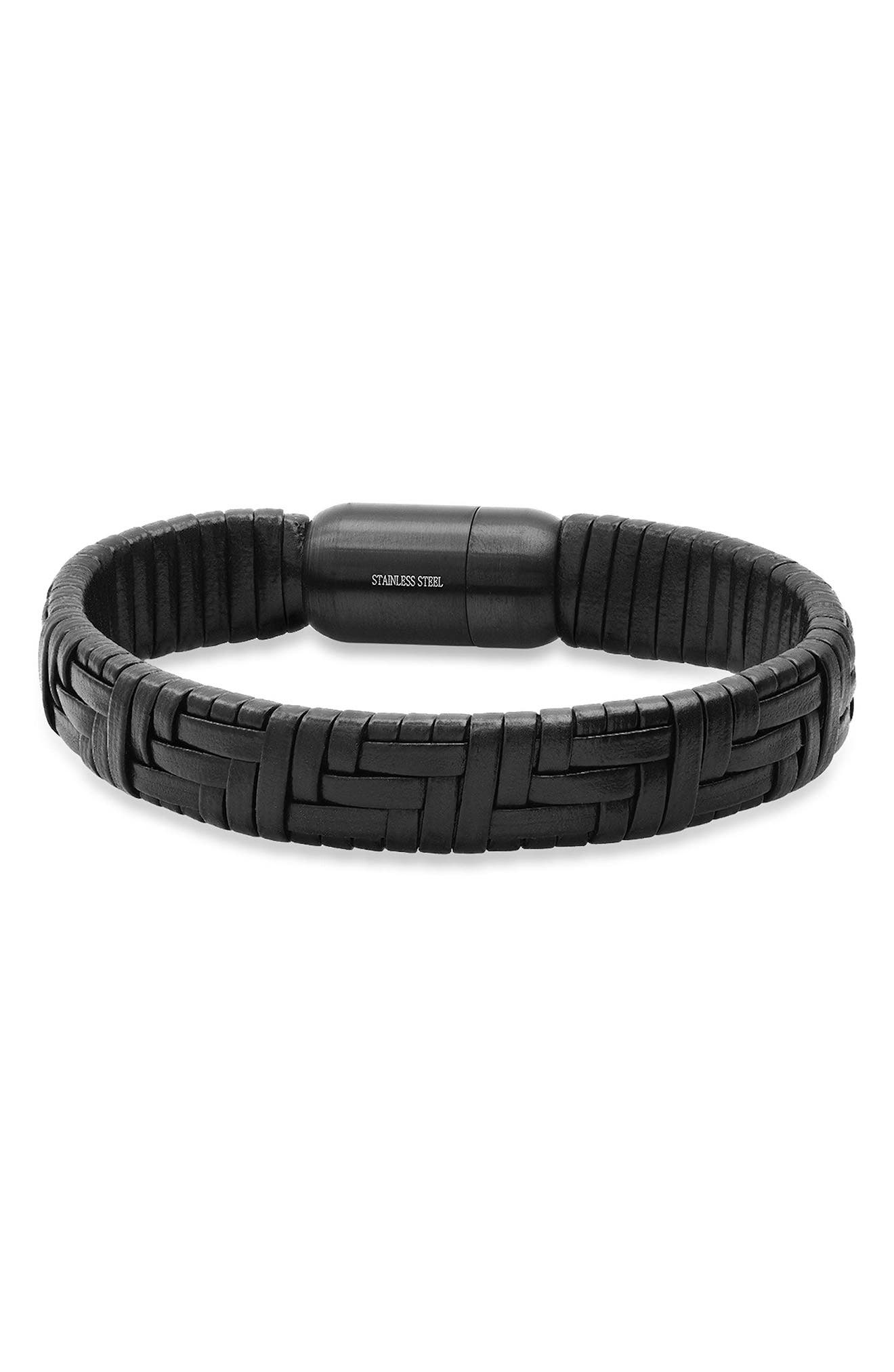 Men's Braided Leather Bracelet