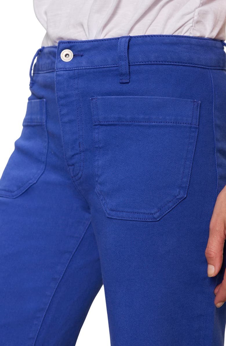 Sanctuary The Marine Crop Denim Pants, Alternate, color, Luminous Blue