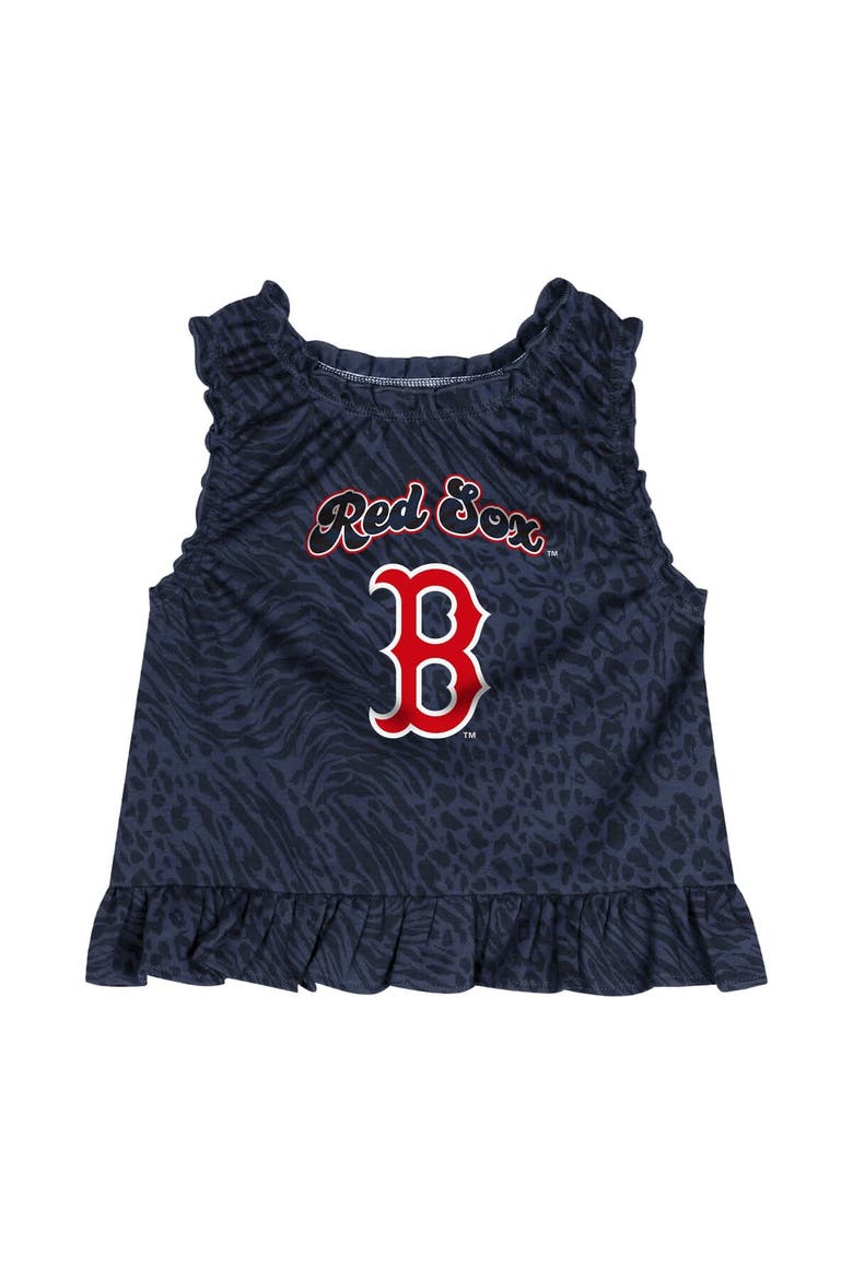 Toddler  Navy Boston Red Sox Playground Dress, Alternate, color, Navy