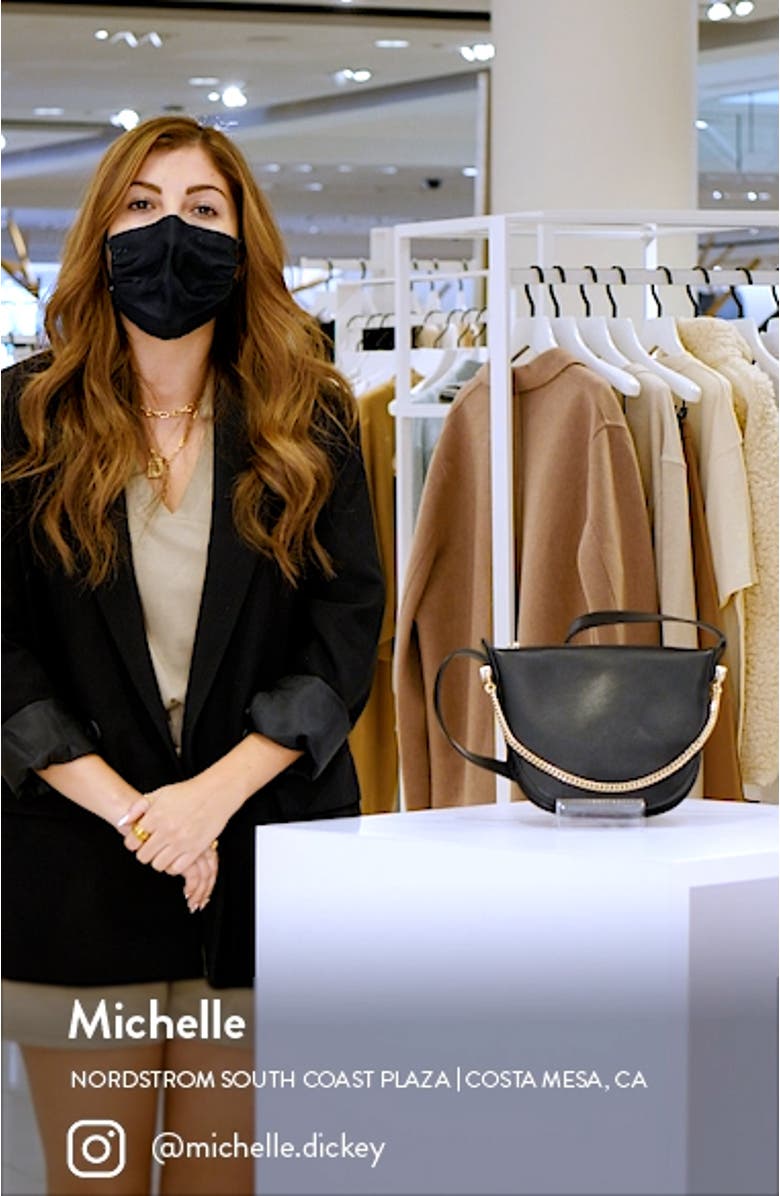 Josephine Leather Crossbody Bag, sales video thumbnail