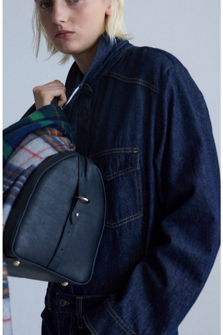 Pocket Denim Shirt, Alternate, color, OPEN BLUE
