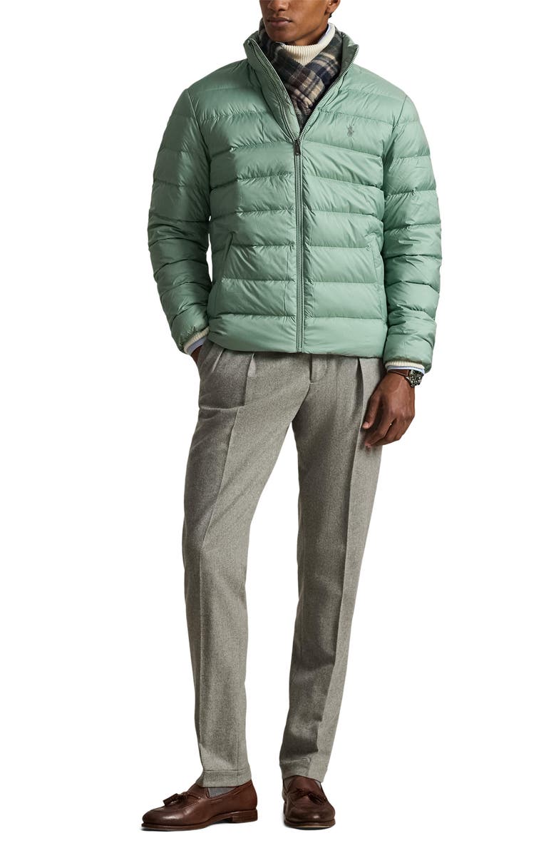 Polo Ralph Lauren The Colden Packable 650 Fill Power Down Puffer Jacket, Alternate, color, Light Green