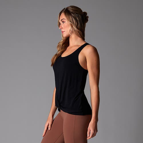 Tavi Flatter Twist Tank In Black