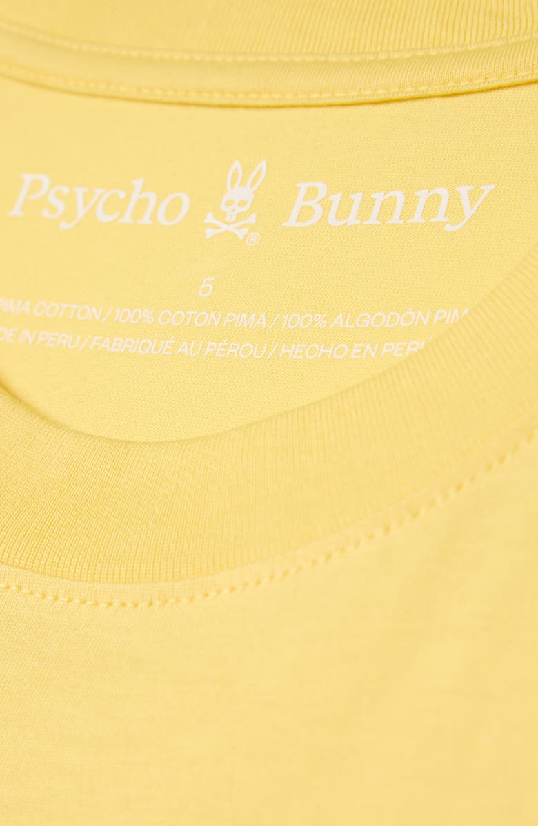 Psycho Bunny Classic Pima Cotton T-Shirt, Alternate, color, 