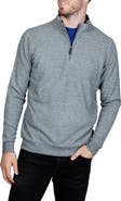 TailorByrd Quarter Zip Cozy Knit Pullover