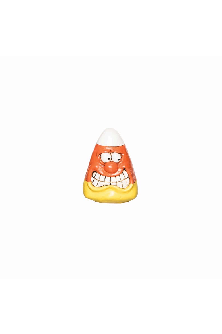 Halloween Yikes Scared Face Candy Corn Small Figurine, Main, color, Yellow