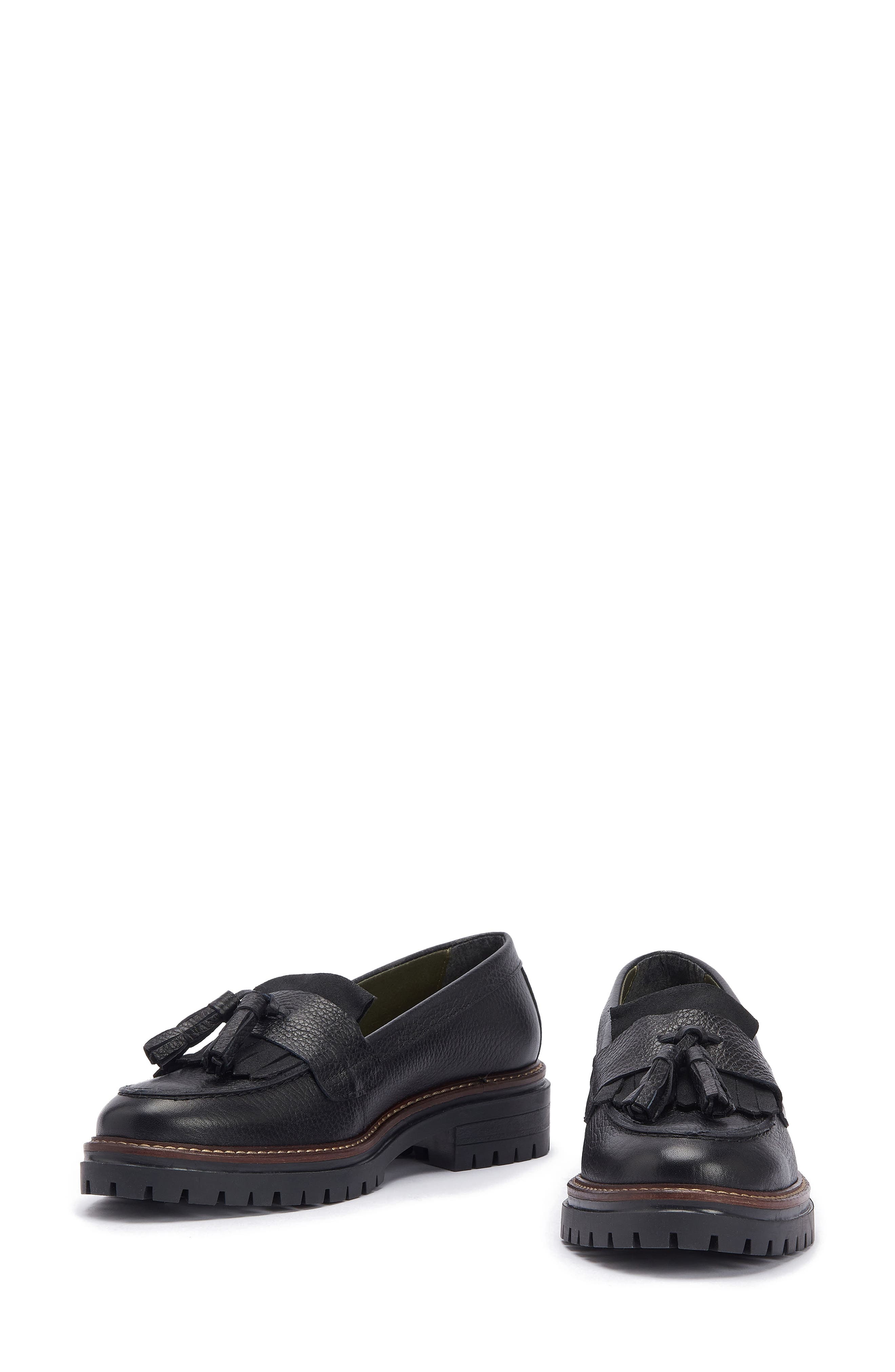 Barbour Dolores Tassel Fringe Loafer, Alternate, color, 