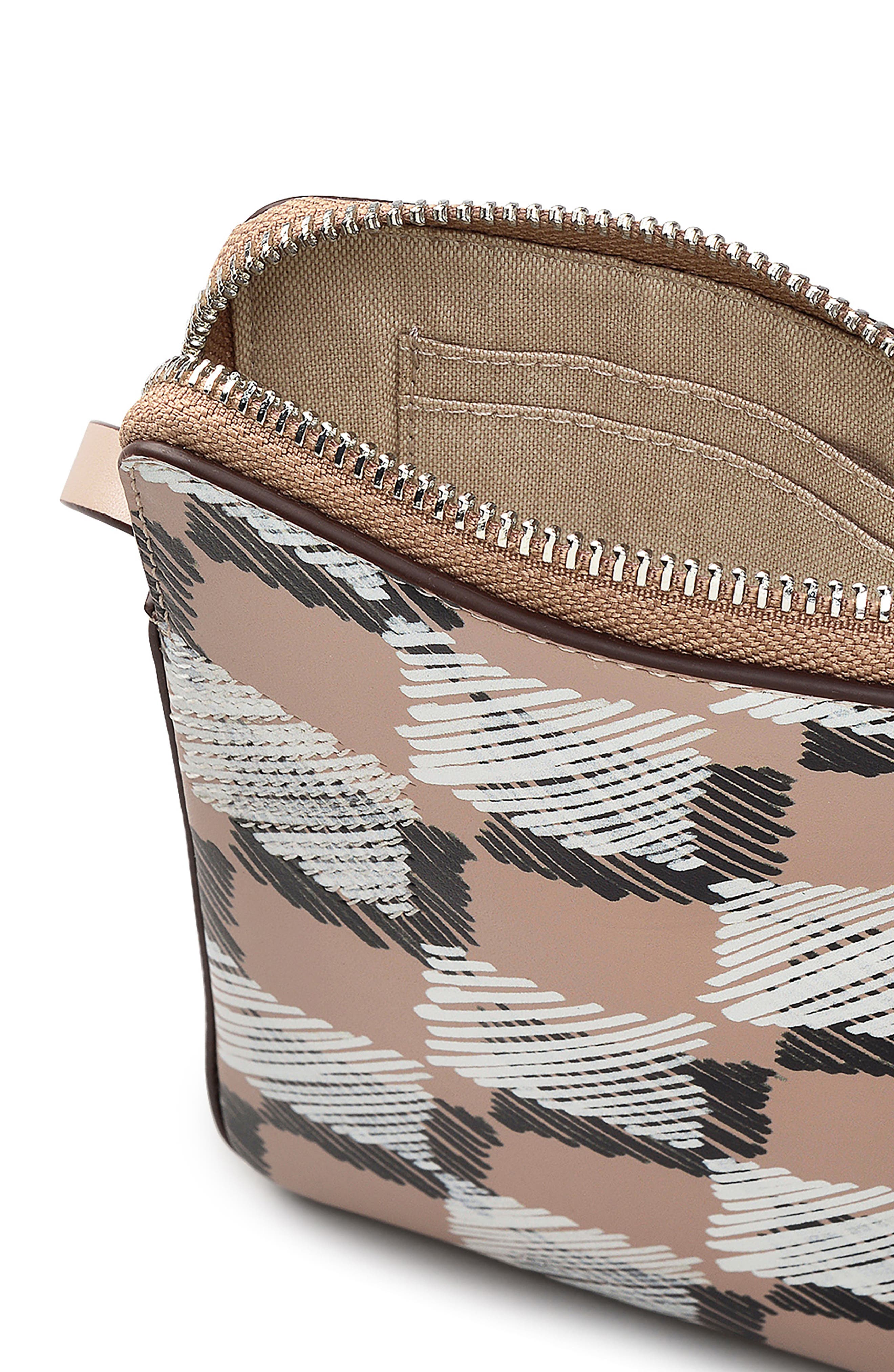 Radley Check Me Out Medium Phone Crossbody Bag, Alternate, color, Latte