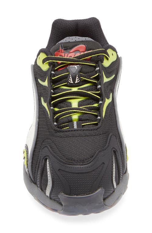 Shop Puma X A$ap Rocky Inhale Sneaker In  Black-warm White