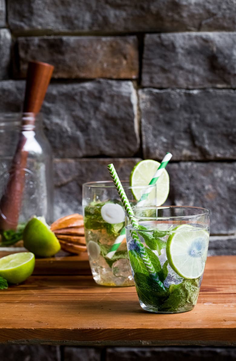 VIETRI Drop Tall Tumbler, Alternate, color, Blue