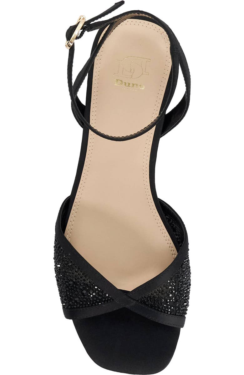 Dune London <p>Naxxos Crystal Embellished Sandal (Women)</p>, Alternate, color, Black