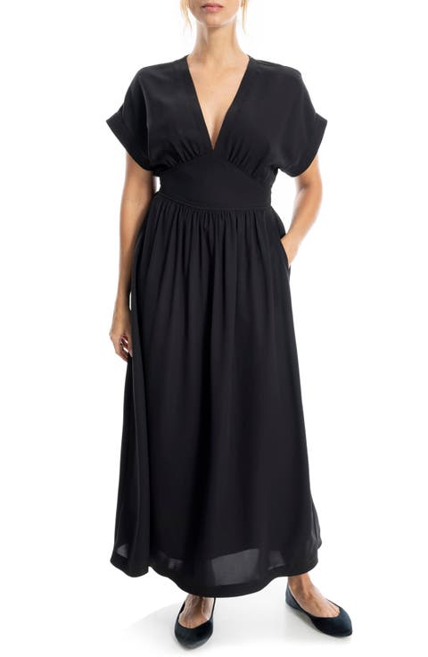 V-Neck Maxi Dress