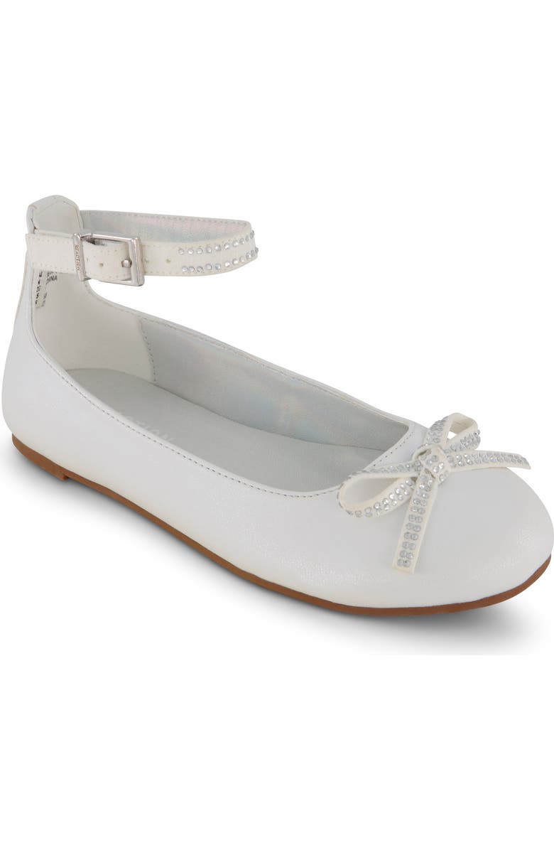 Kenneth Cole Kids' Daisy Ballet Flat, Main, color, White