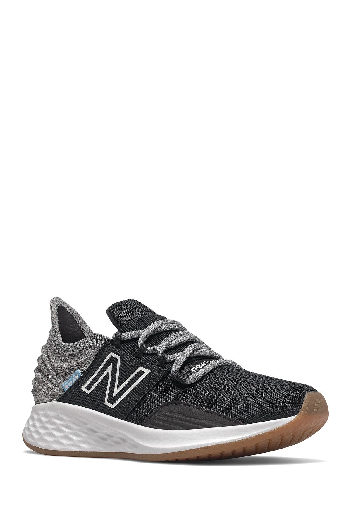 New Balance Fresh Foam Roav Running Shoe, Alternate, color, Black/Grey