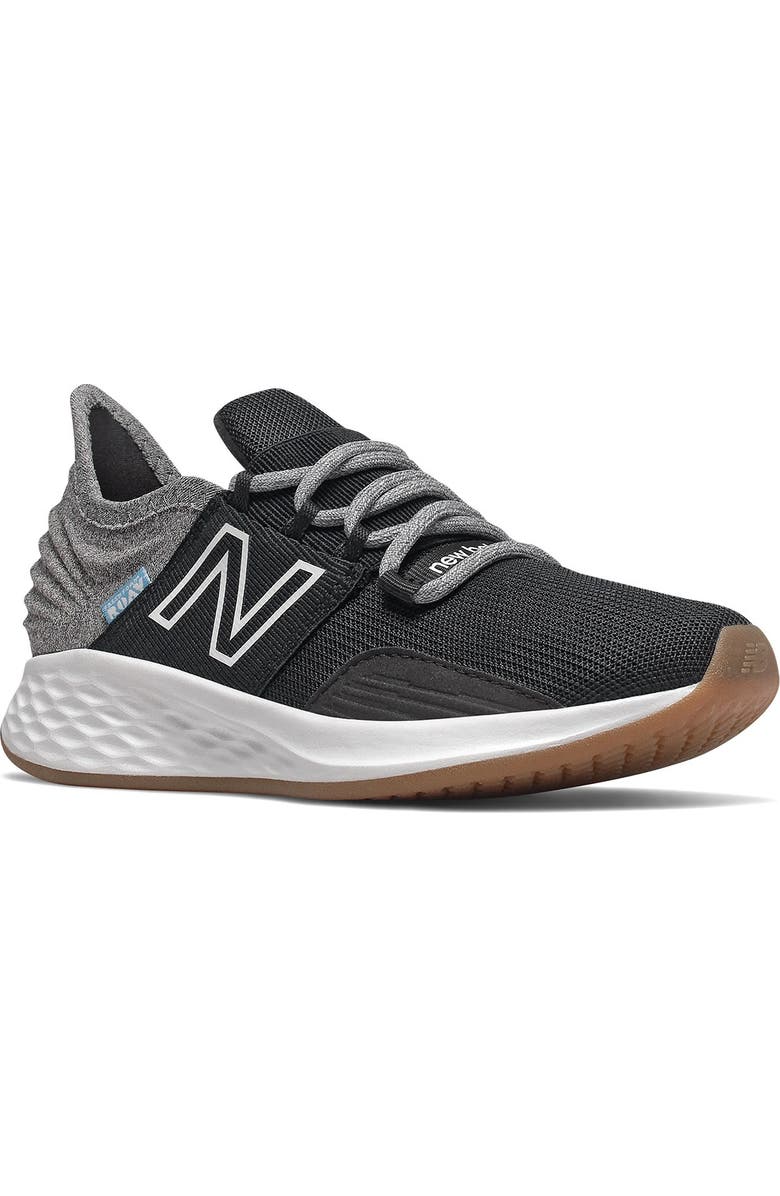 New Balance Fresh Foam Roav Running Shoe, Alternate, color, Black/Grey