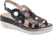 Wonders Slingback Platform Slide Sandal