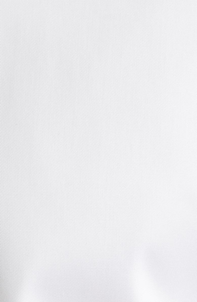 Eterna Slim Fit Non-Iron Cotton Twill Cover Shirt, Alternate, color, White