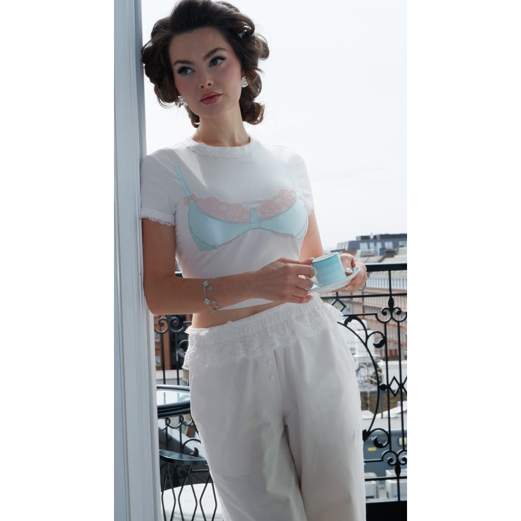 Scarlett Gasque The Day Dream Trouser In White