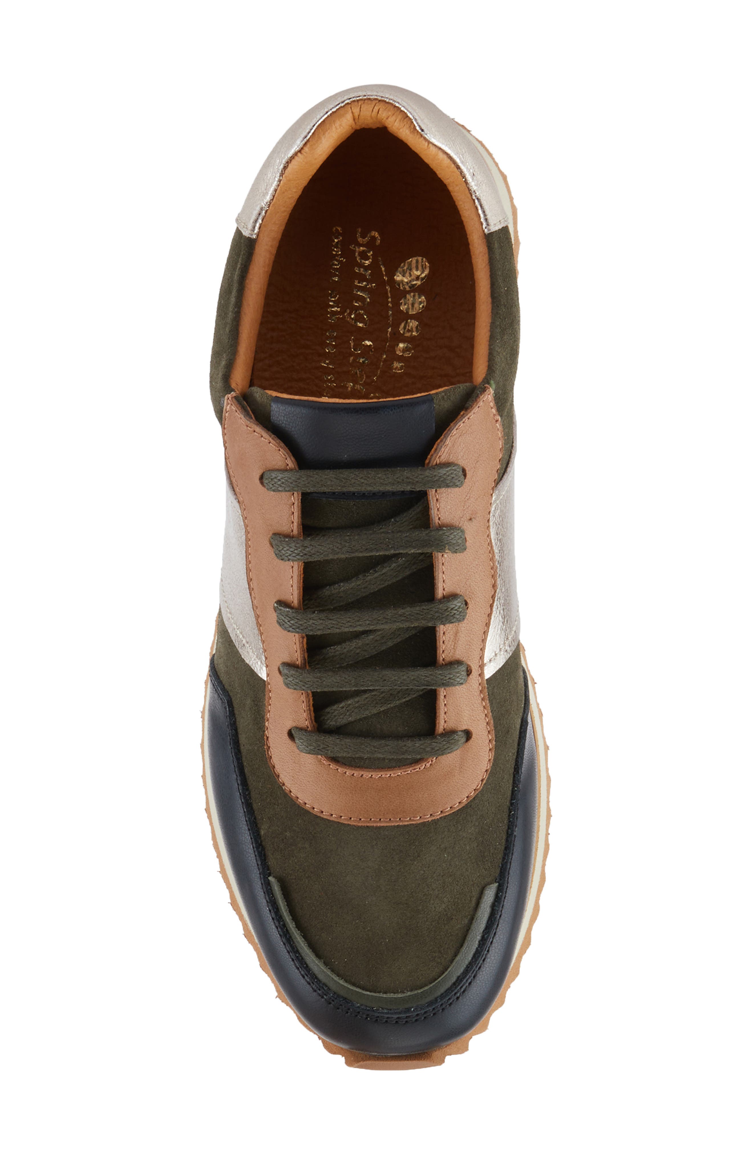 Compter Sneaker, Alternate, color, OLIVE SUEDE