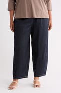Eileen Fisher Organic Cotton Stretch Ankle Lantern Pants