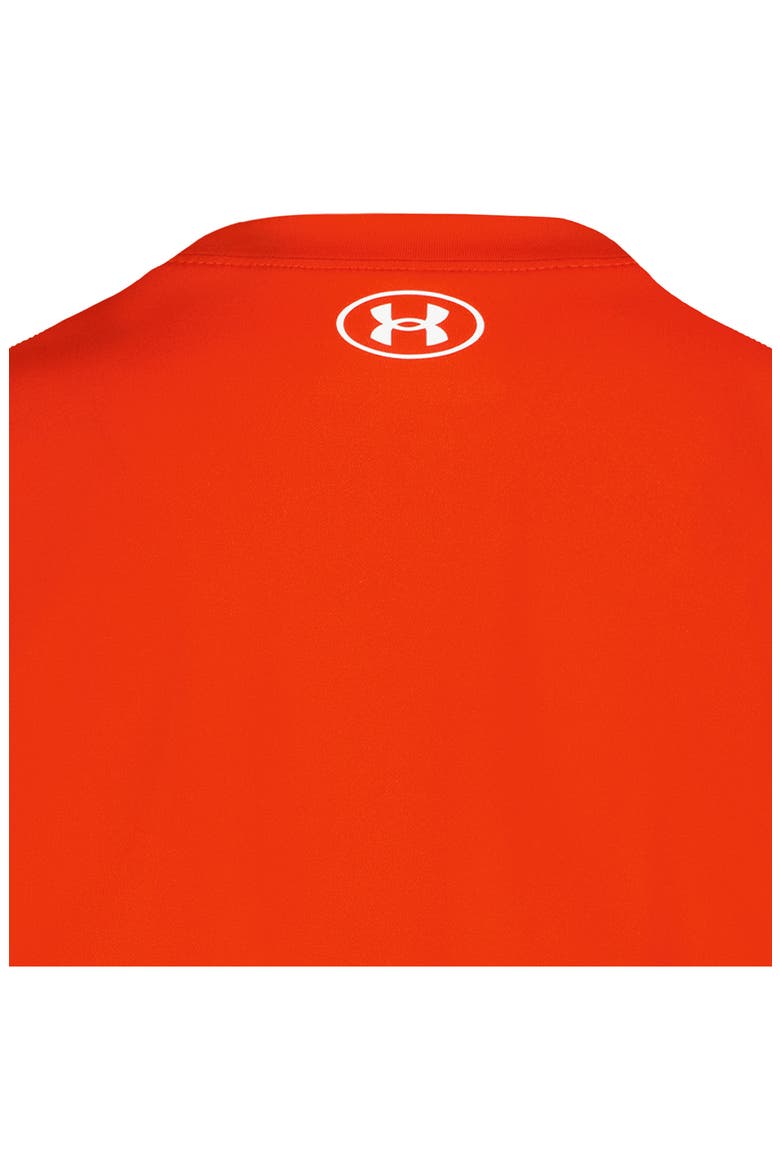Kids' UA Batter Tech Performance Graphic T-Shirt, Alternate, color, ANTHEM RED