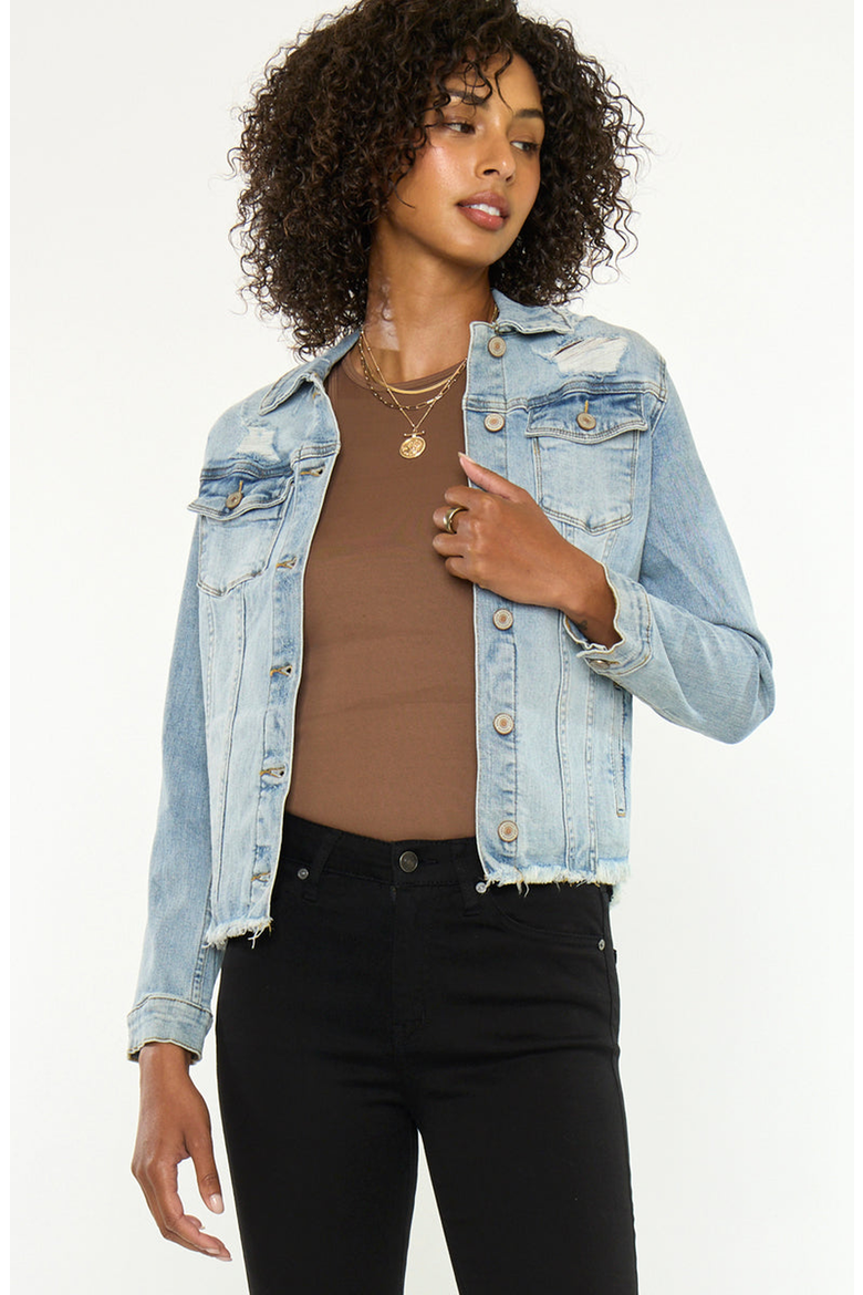 Wilson Denim Jacket, Alternate, color, Medium Wash
