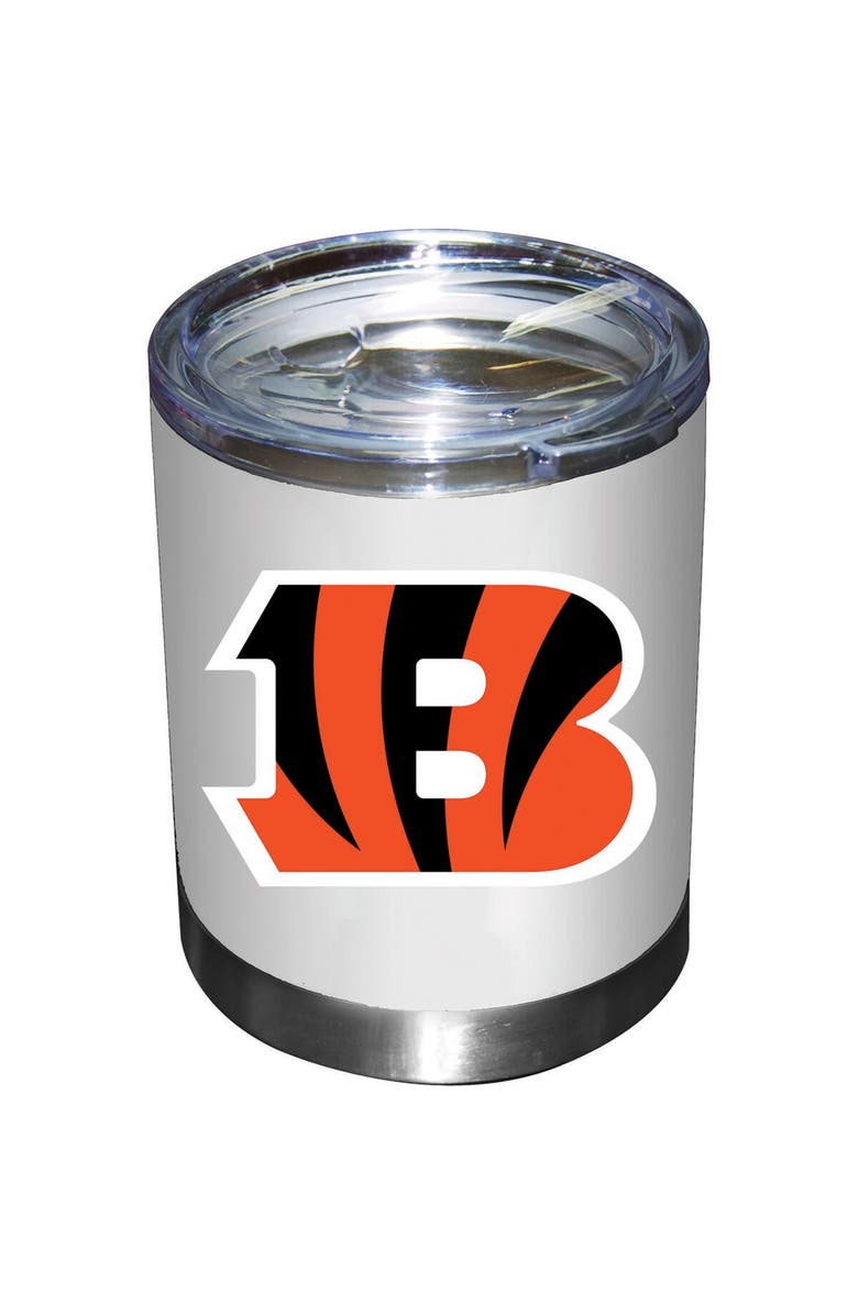 THE MEMORY COMPANY Cincinnati Bengals 12oz. Team Lowball Tumbler, Main, color, White