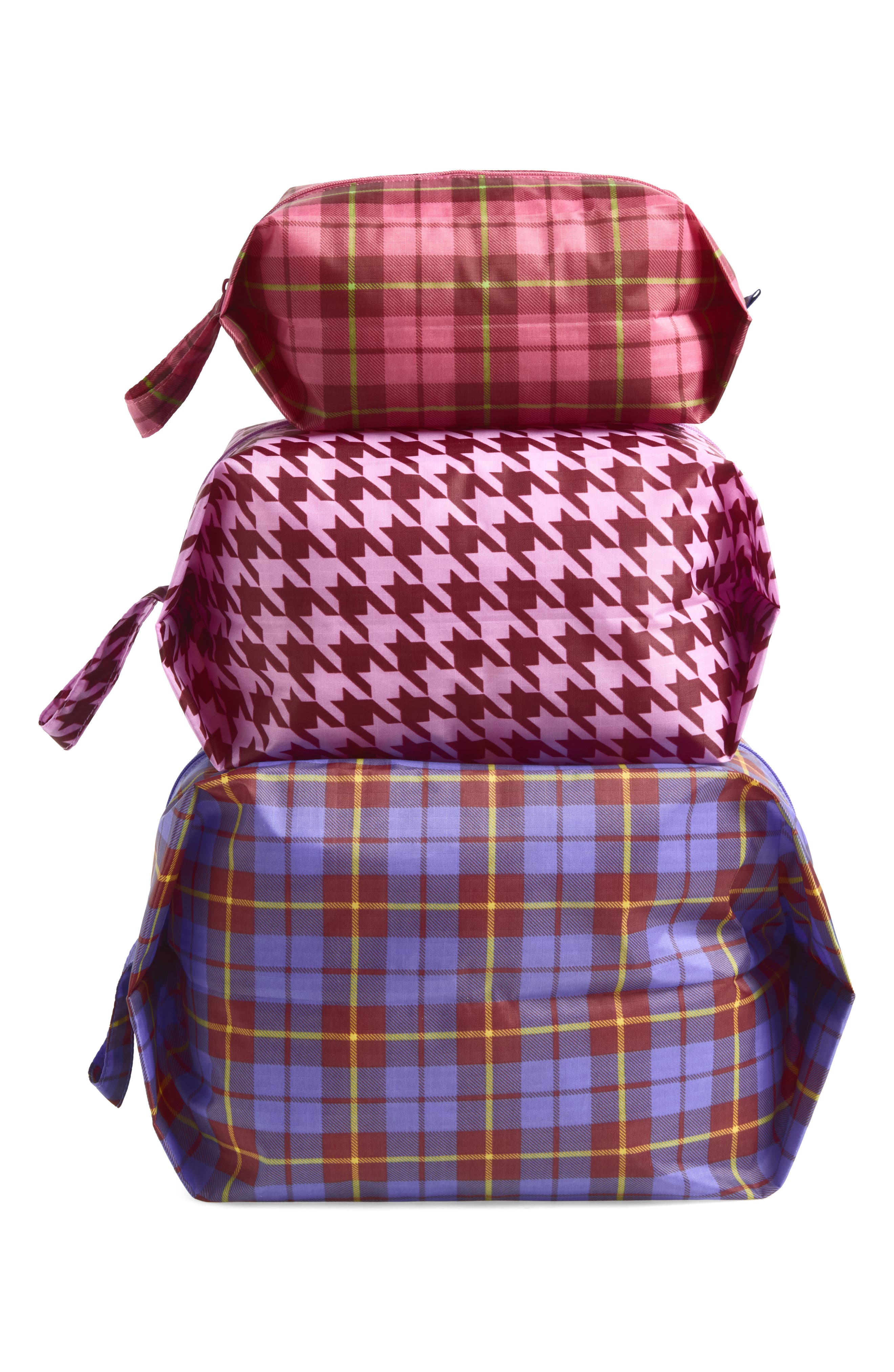 3D Zip Set, Alternate, color, CHECK MIX