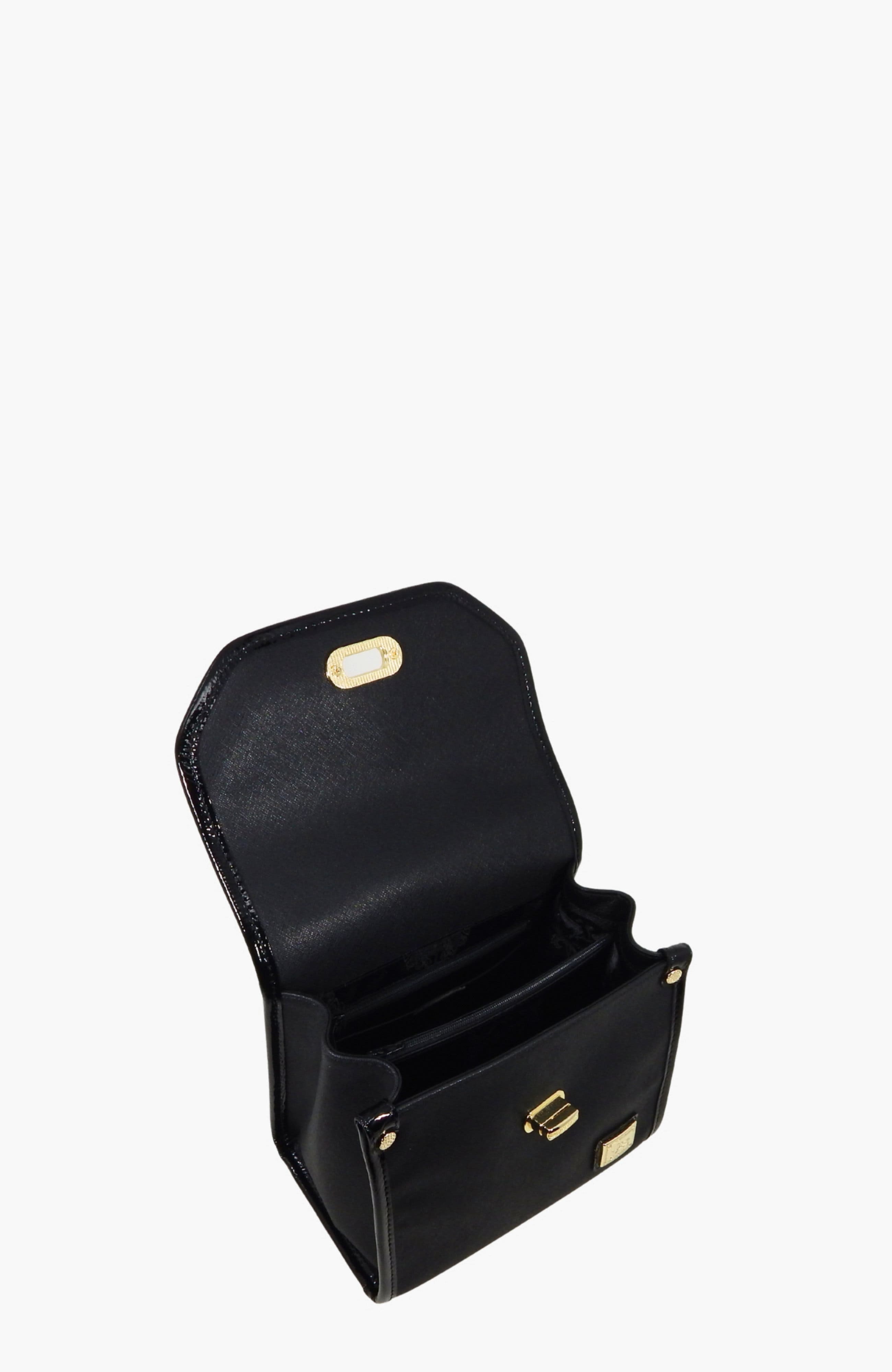 Cherry Blossom 518 Handbag, Alternate, color, Black