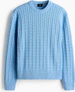 H&M Regular Fit Cable-knit Jumper