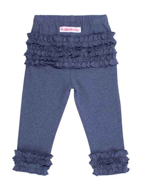 Baby Girls Ruffle Leggings with Signature Rear Ruffles