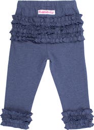 RuffleButts Toddler Girls Ruffle Leggings with Signature Rear Ruffles