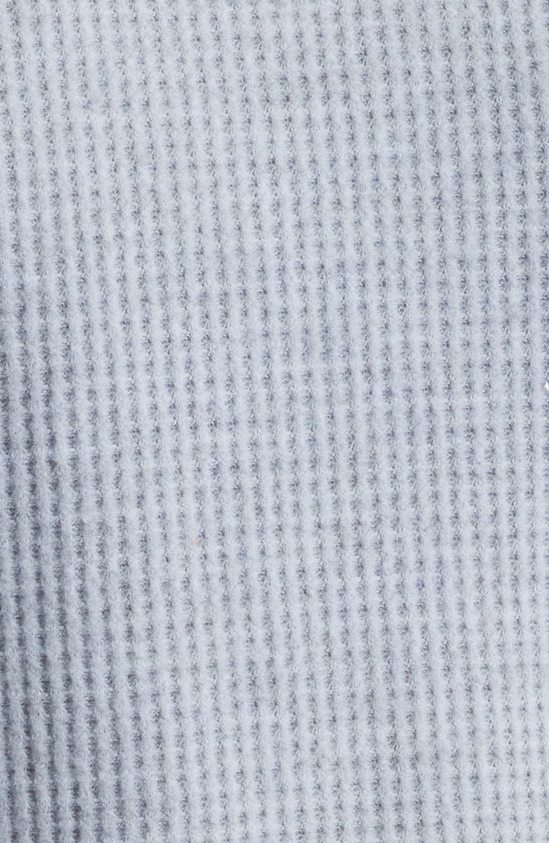 CITY BLUES Contrast Stitch Waffle Knit Sweatshirt, Alternate, color, 