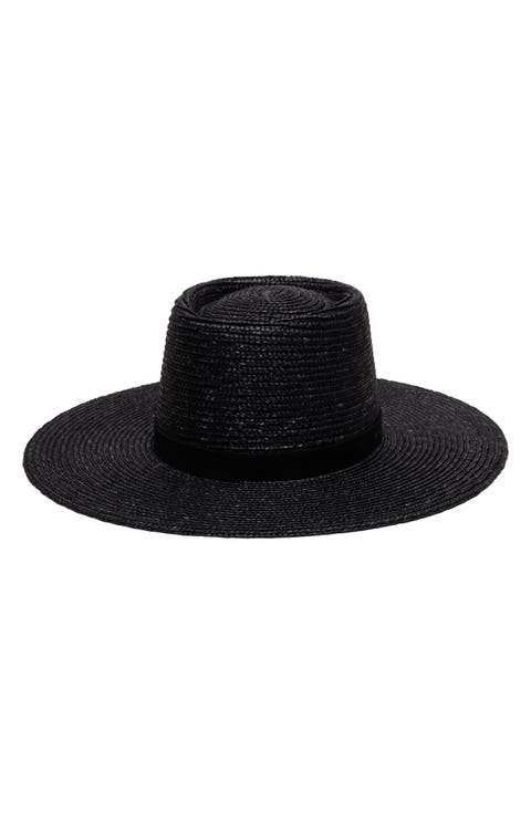 Straw Boater Hat