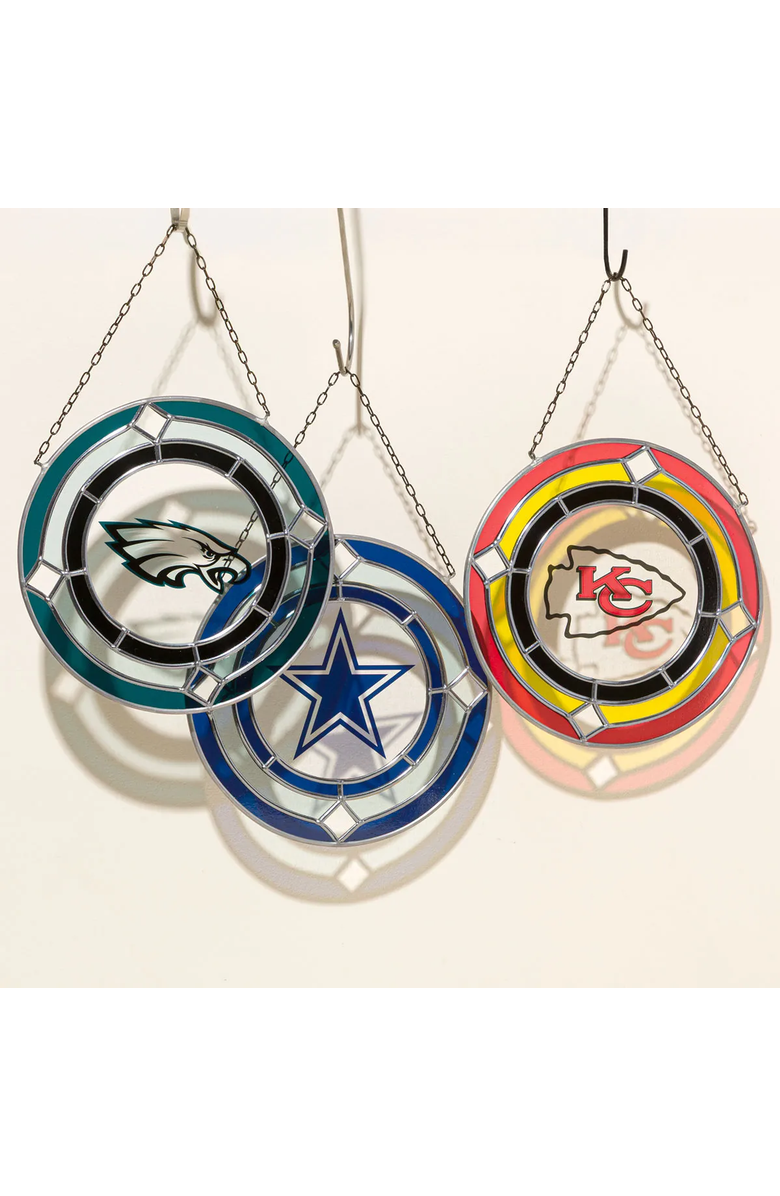Uncommon Goods NFL Glass Suncatcher, Alternate, color, New England Patriots