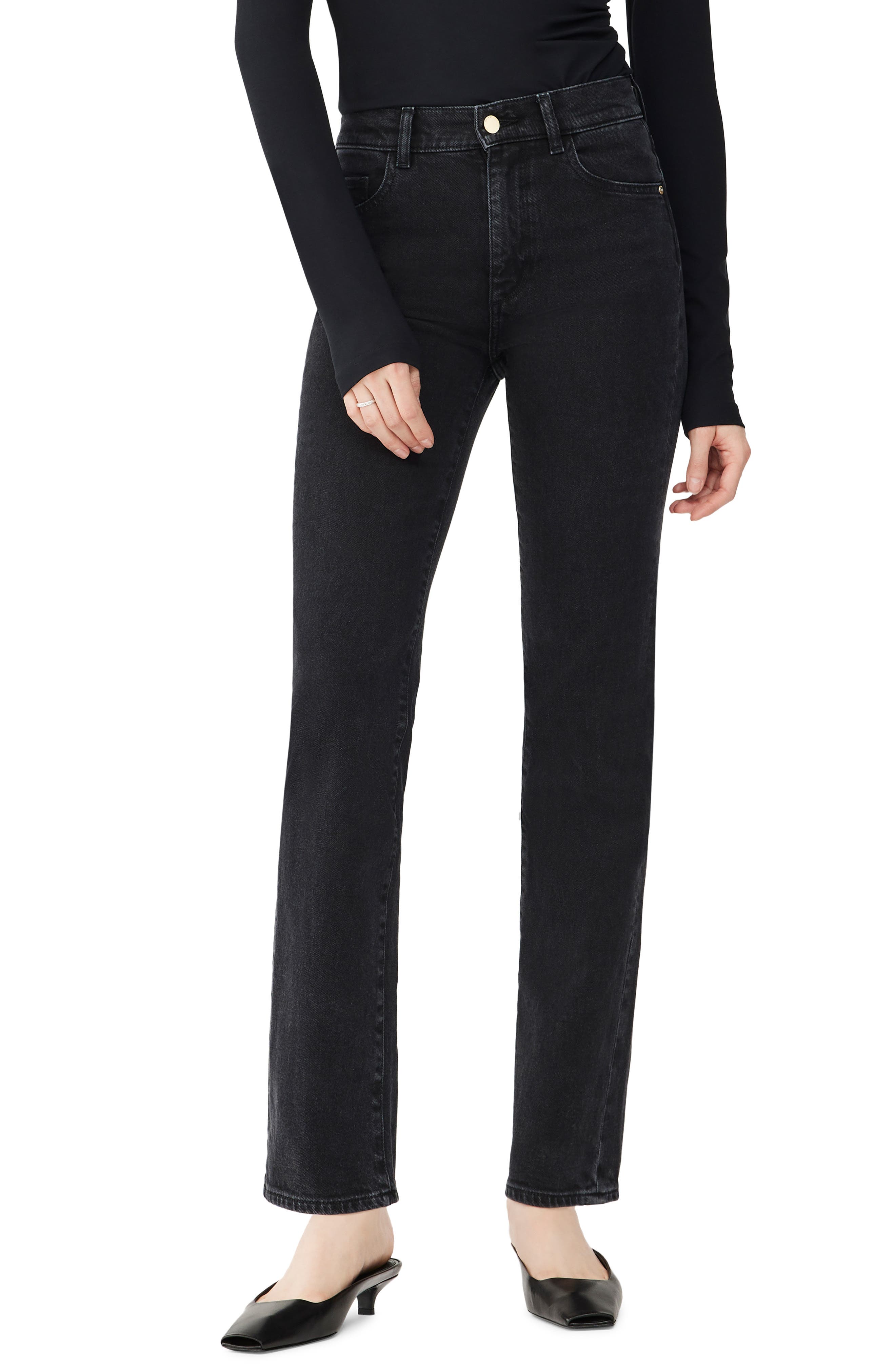 Patti Straight Cut High Rise Jeans